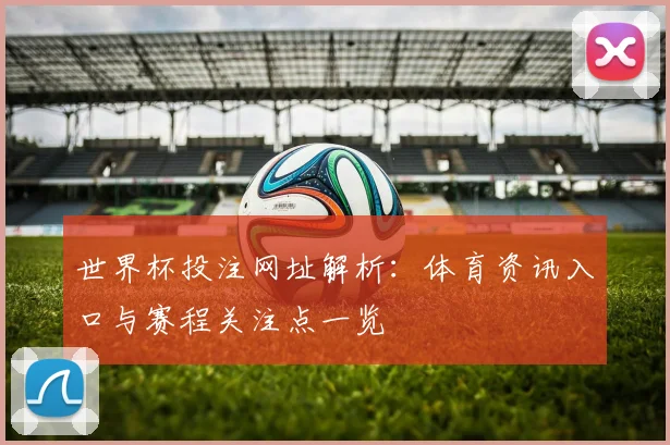 世界杯投注网址解析：体育资讯入口与赛程关注点一览